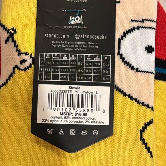 STANCE AND STEWIE CREATED FULL COLOR CREW SOCKS FOR THE PERFECT COLLABORATION - Picture 6 of 6